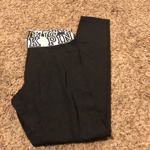 PINK black Leggings